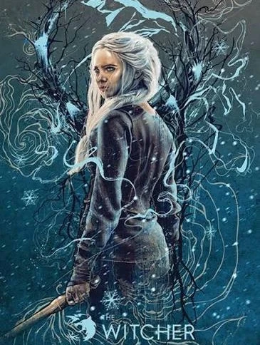 The Witcher - Netflix - Poster Ciri - 91.5 x 61 Cm